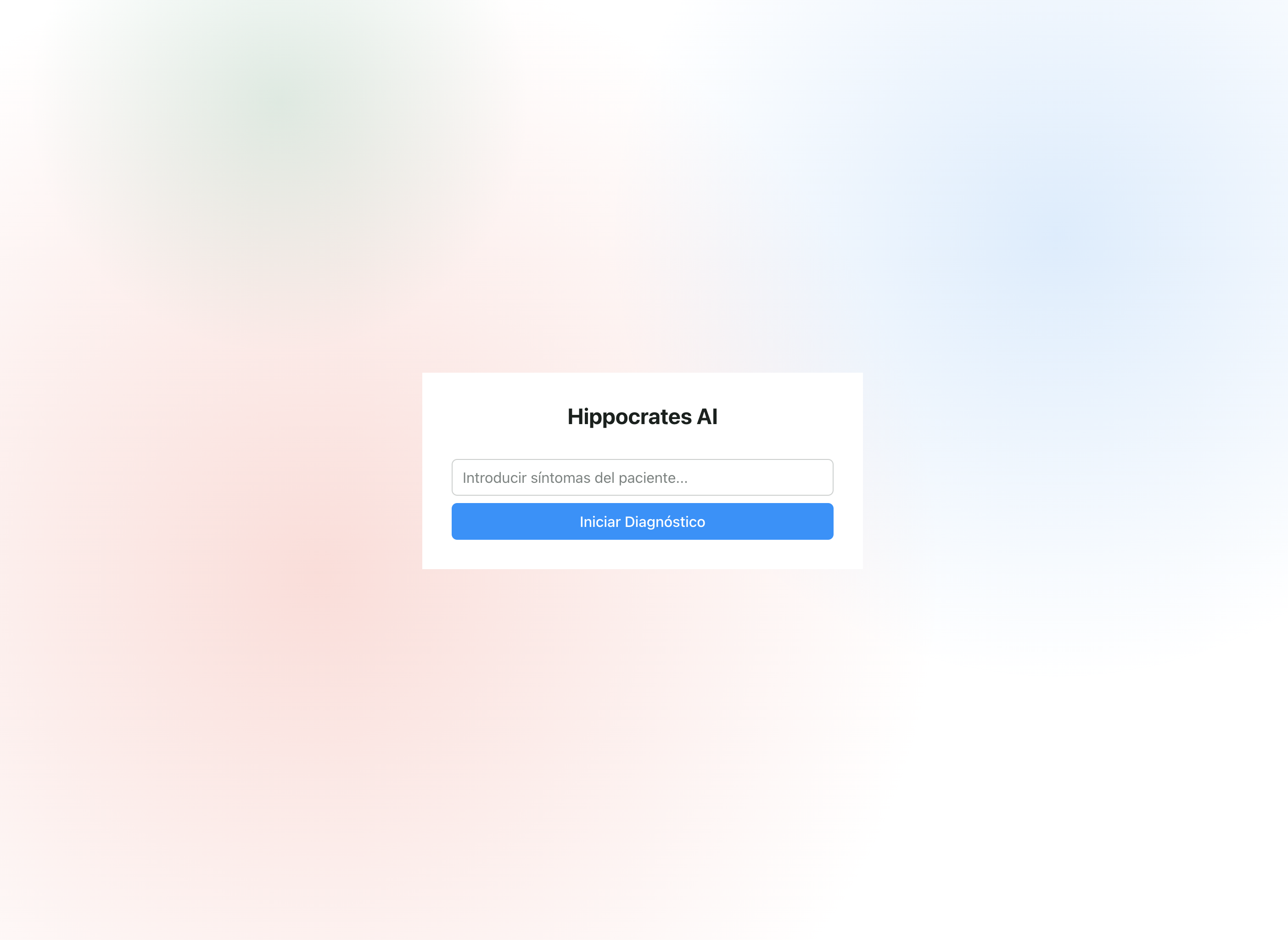 Hippocrates Main page